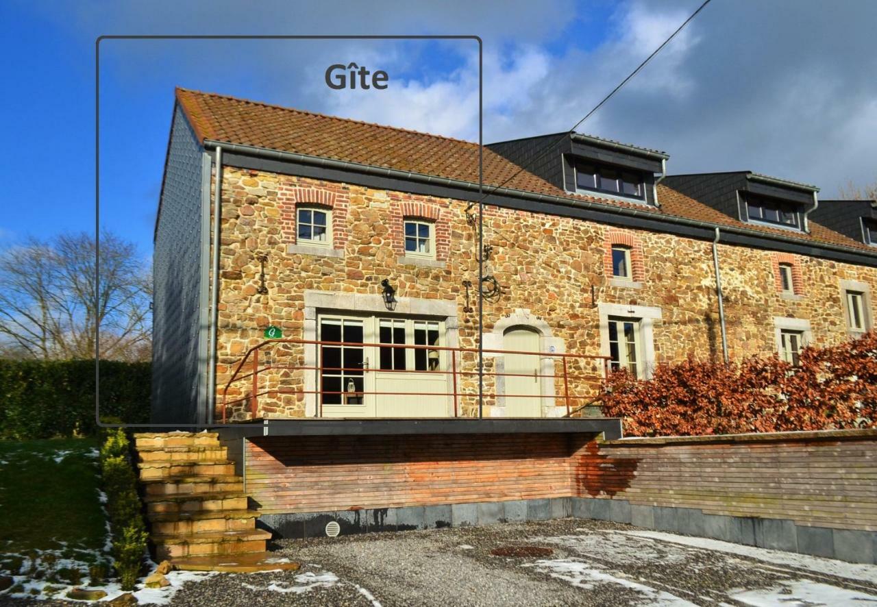 Les Houx De Mathieu Villa Engis Екстериор снимка